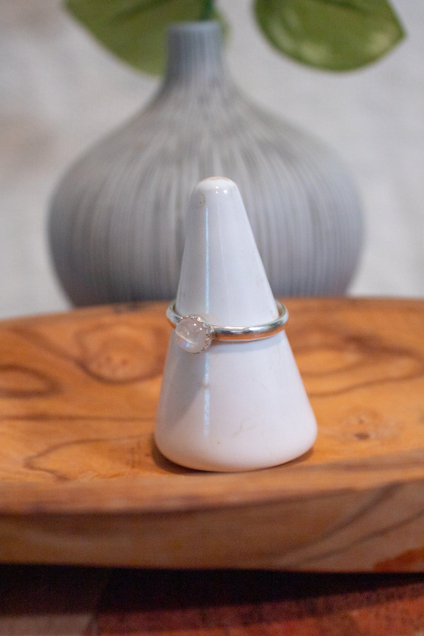 Moonstone Stacking Rings