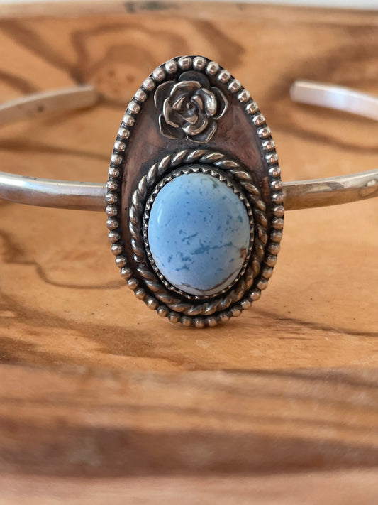 Western Rose Cuff Bracelet