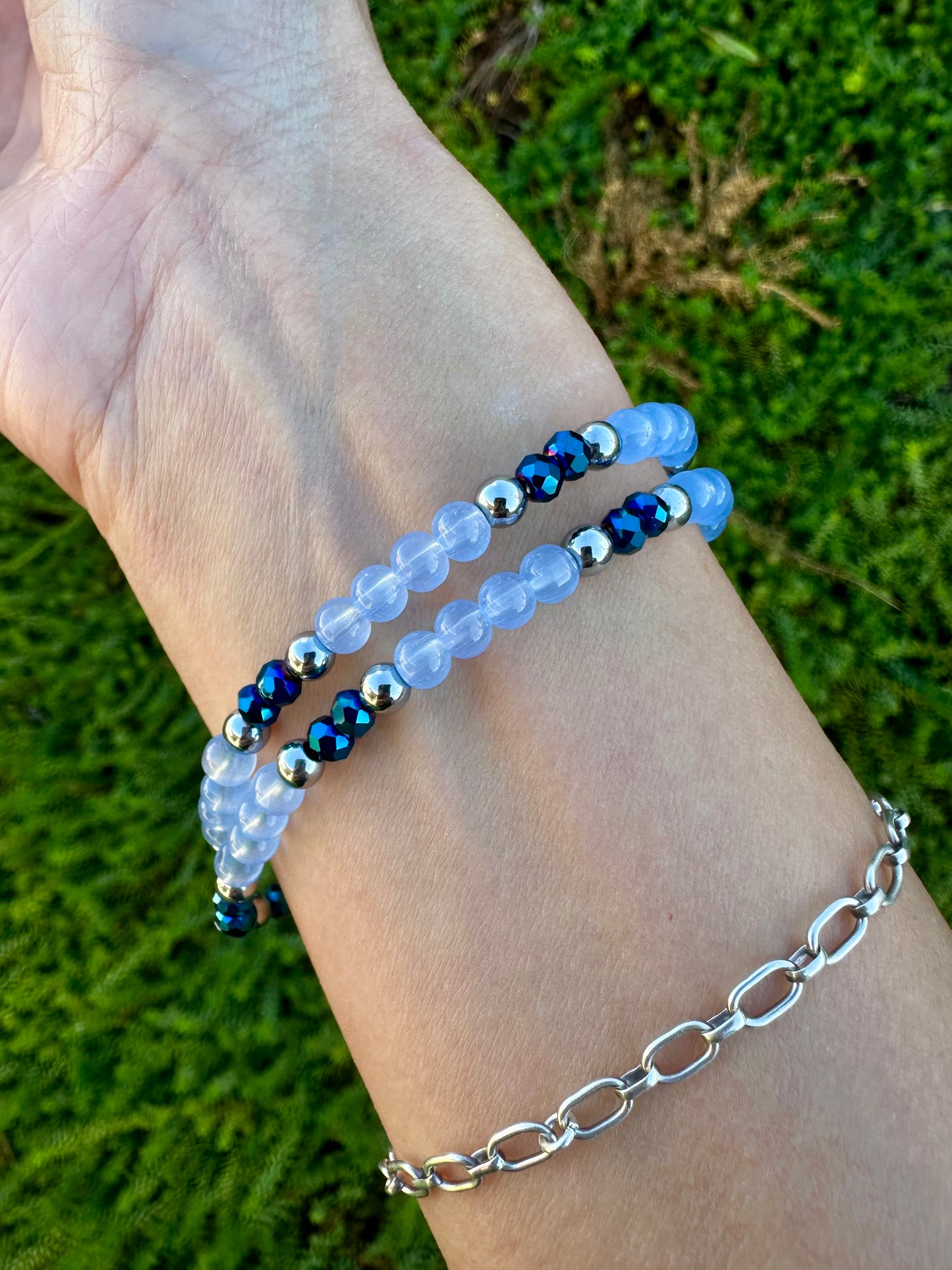 Blue Friendship Bracelet