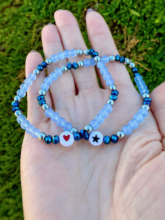 Blue Friendship Bracelet