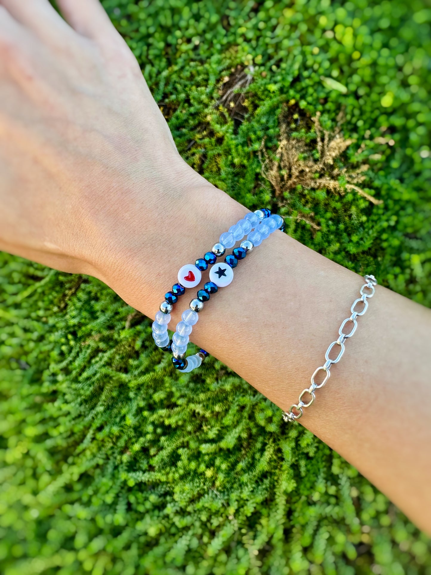 Blue Friendship Bracelet