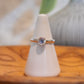 Moonstone Stacking Rings