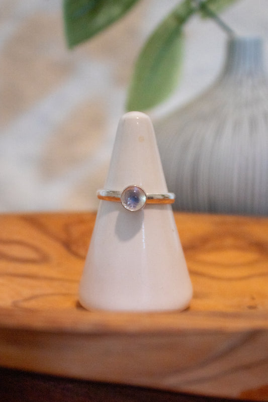 Moonstone Stacking Rings