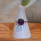 Plain Bezel Amethyst Ring Size 8.25