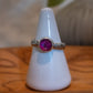 Purple Aurora Opal Ring