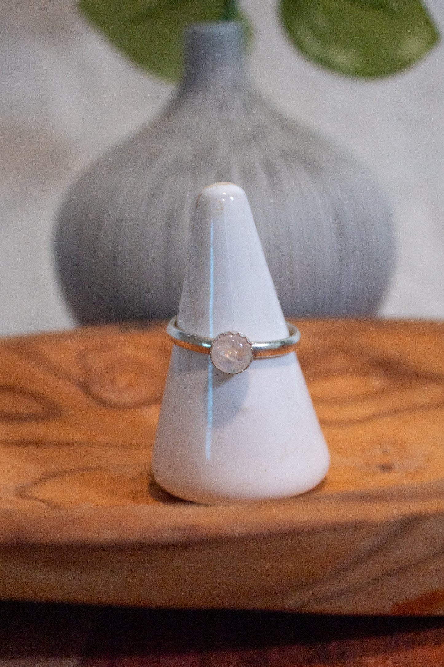 Moonstone Stacking Rings
