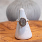 Plain Bezel Labradorite Ring Size 7