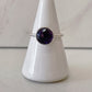 Plain Bezel Amethyst Ring Size 8.25