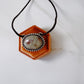 Bolo Inspired Necklace Lace Agate