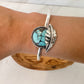 Turquoise Leaf Cuff