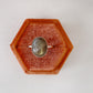 Plain Bezel Labradorite Ring Size 7