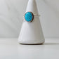 Simple Turquoise Ring Size 7.25