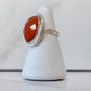 Carnelian Sterling Silver Ring Size 6