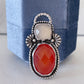 Carnelian and Agate Western Style Pendant