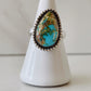 Sonoran Blue Turquoise Ring Size 8.75