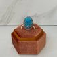 Morenci Turquoise Sterling Silver Ring Size 7