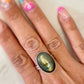 Chunky Labradorite Ring